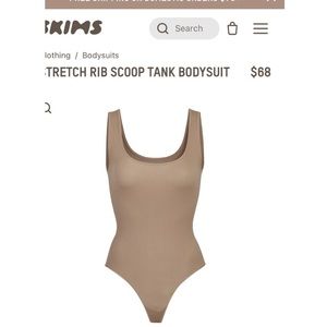 Stretch R Tank Bodysuit